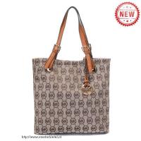 michael kors logo-print groot grijs bakken Tassen Antwerpen vne08990